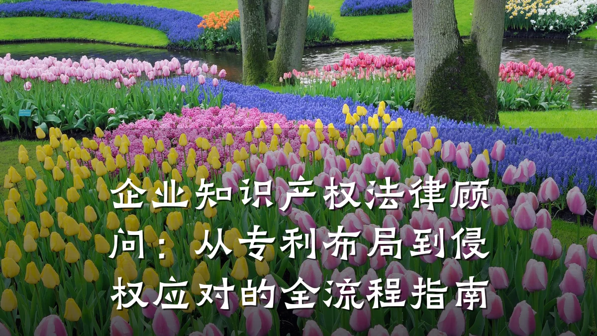 企业知识产权法律顾问:从专利布局到侵权应对的全流程指南